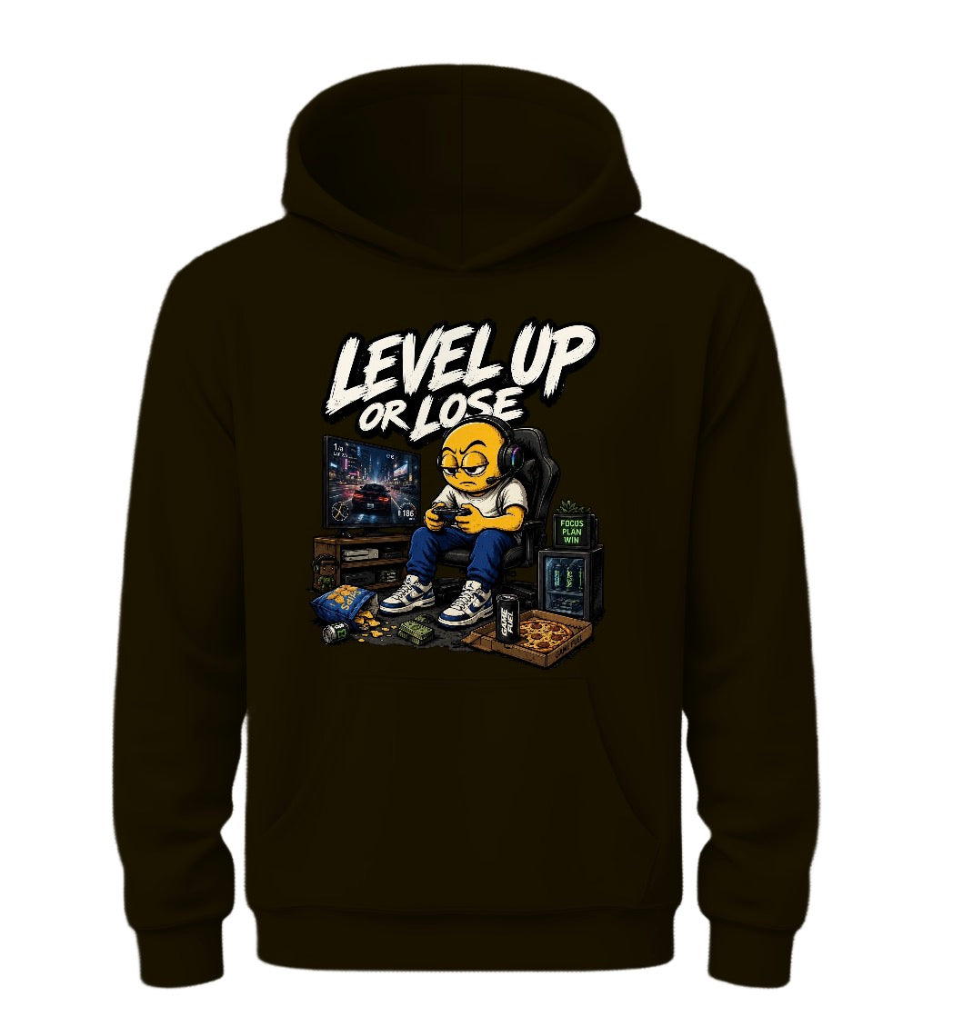 🎮 LEVEL UP OR LOSE™ Premium Gamer Hoodie

Built for gamers. Made for winners.
