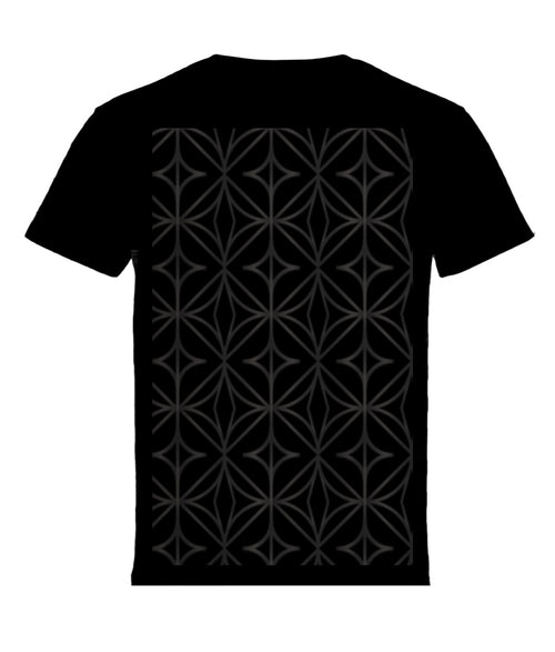 Abstract Geometric Line Print T-Shirt | Contemporary Unisex Tee