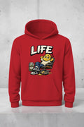 LIFE Graphic Hoodie | Premium Streetwear Pullover Hoodie