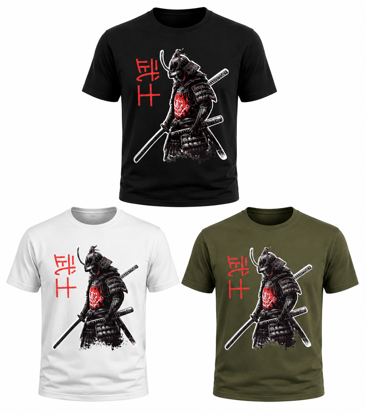 ⚔️ Samurai Warrior Graphic T-Shirt