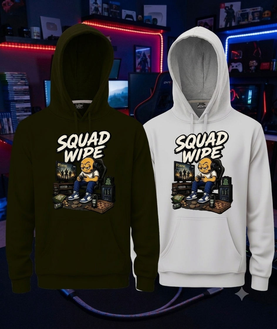 🎮 SQUAD WIPE Gaming Hoodie

Lock in. Squad up. Wipe the lobby. 🎮🔥
