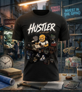 HUSTLER Graphic T-Shirt – Streetwear Hustle & Motivation Tee | Unisex
