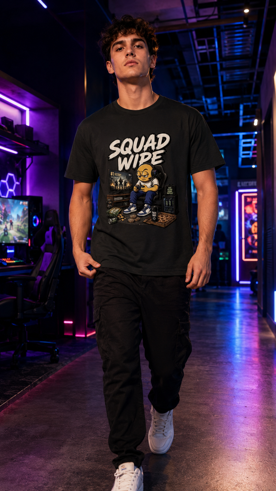 🎮 SQUAD WIPE GAMER T-SHIRT

Your squad. Your rules. No mercy. 🎮🔥