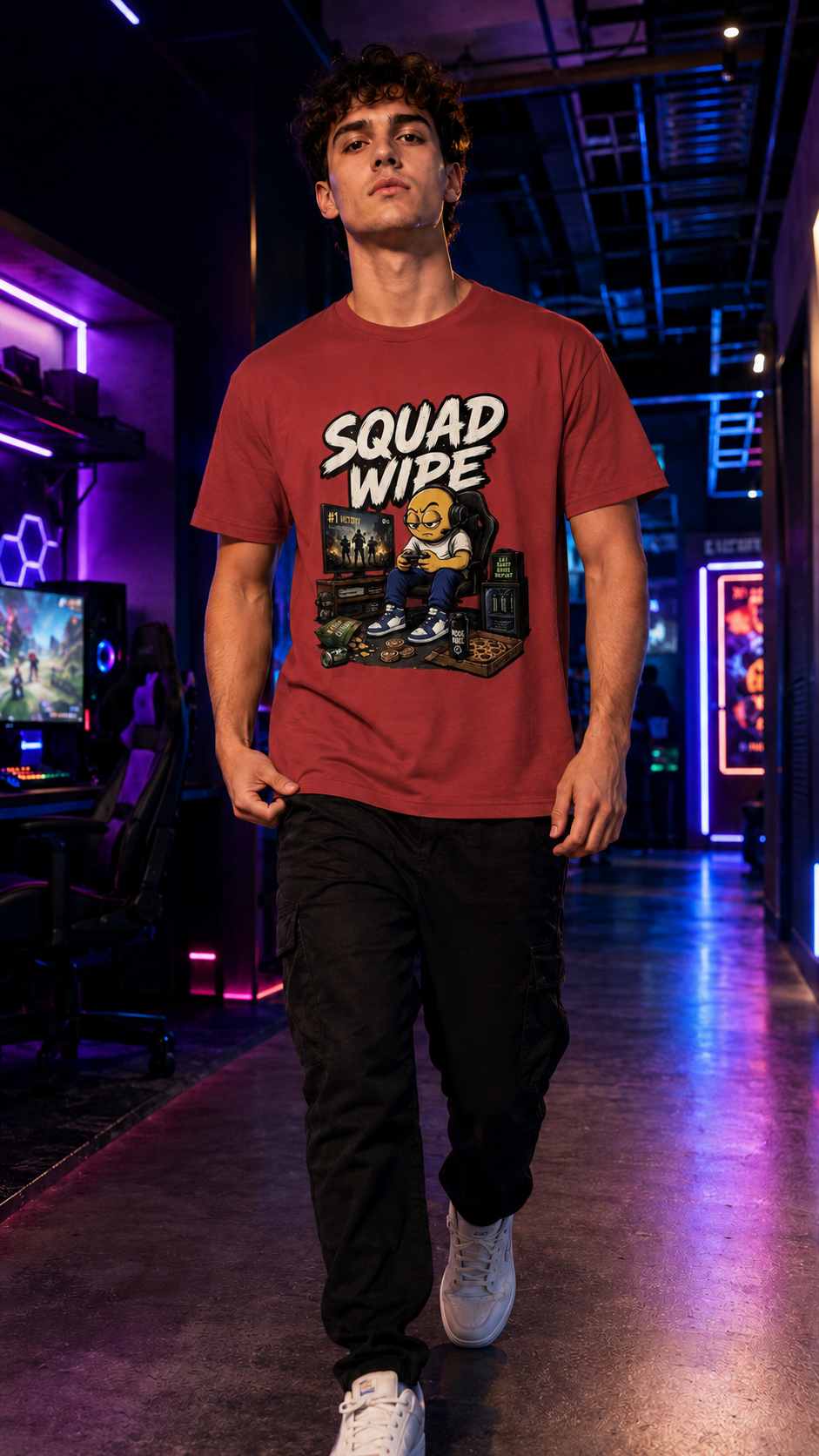 🎮 SQUAD WIPE GAMER T-SHIRT

Your squad. Your rules. No mercy. 🎮🔥