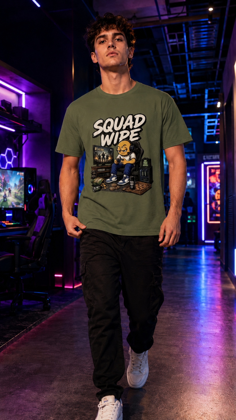 🎮 SQUAD WIPE GAMER T-SHIRT

Your squad. Your rules. No mercy. 🎮🔥